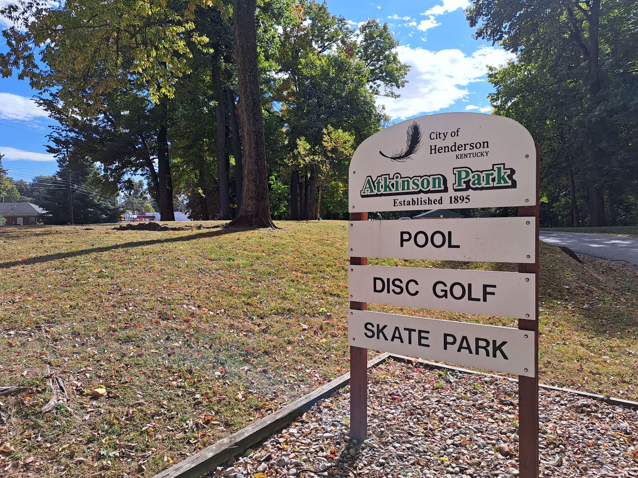 Atkinson Park Sign